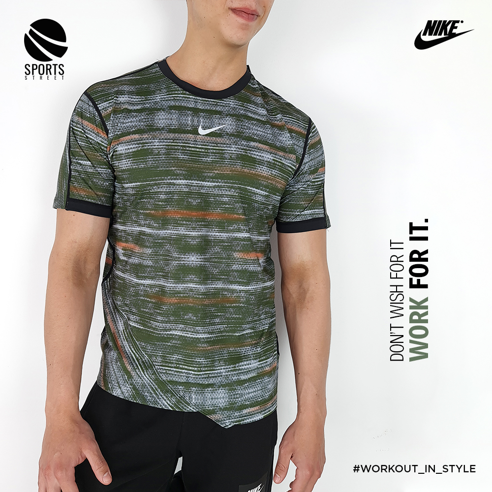 Nike Faded 3025 Dark Green Training Shirt